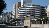 長堀橋交差点付近