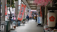 松屋町駅付近