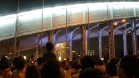 天神祭・桜宮橋・花火