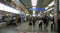ＪＲ天王寺駅・中央改札前
